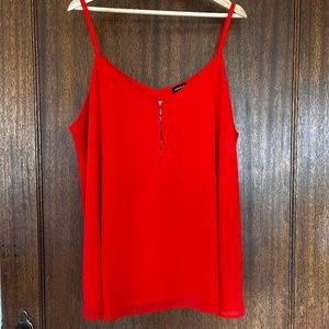 Torrid Sophie Chiffon Zip Cami